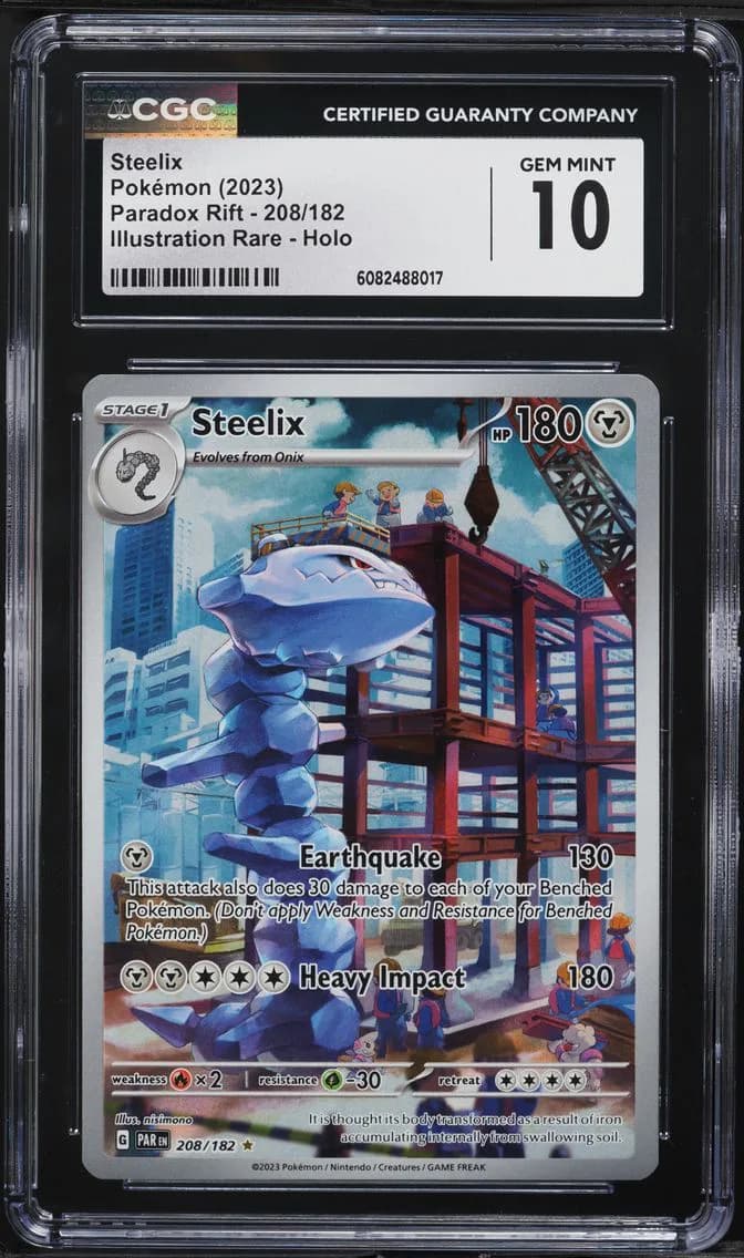 Steelix, Paradox Rift, CGC 10