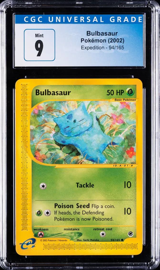 Bulbasaur, Expedition, CGC 9