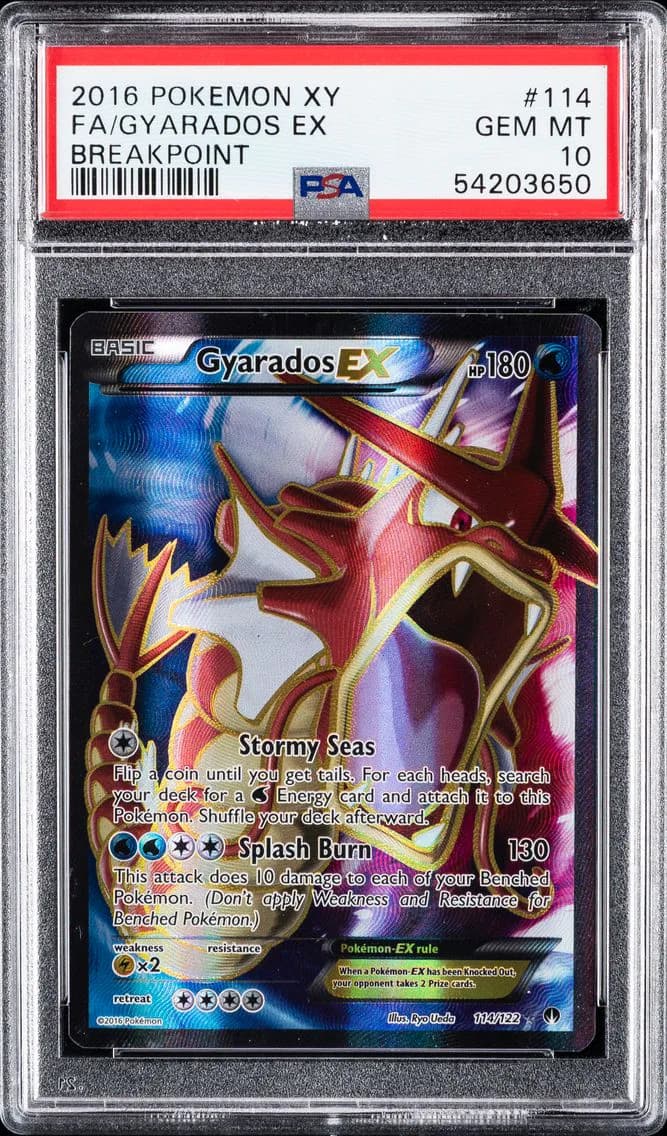 Gyarados EX, XY Breakpoint, PSA 10