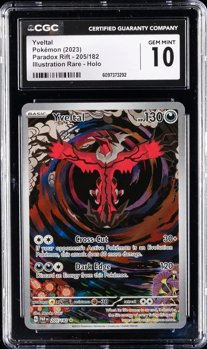 Yveltal, Paradox Rift, CGC 10