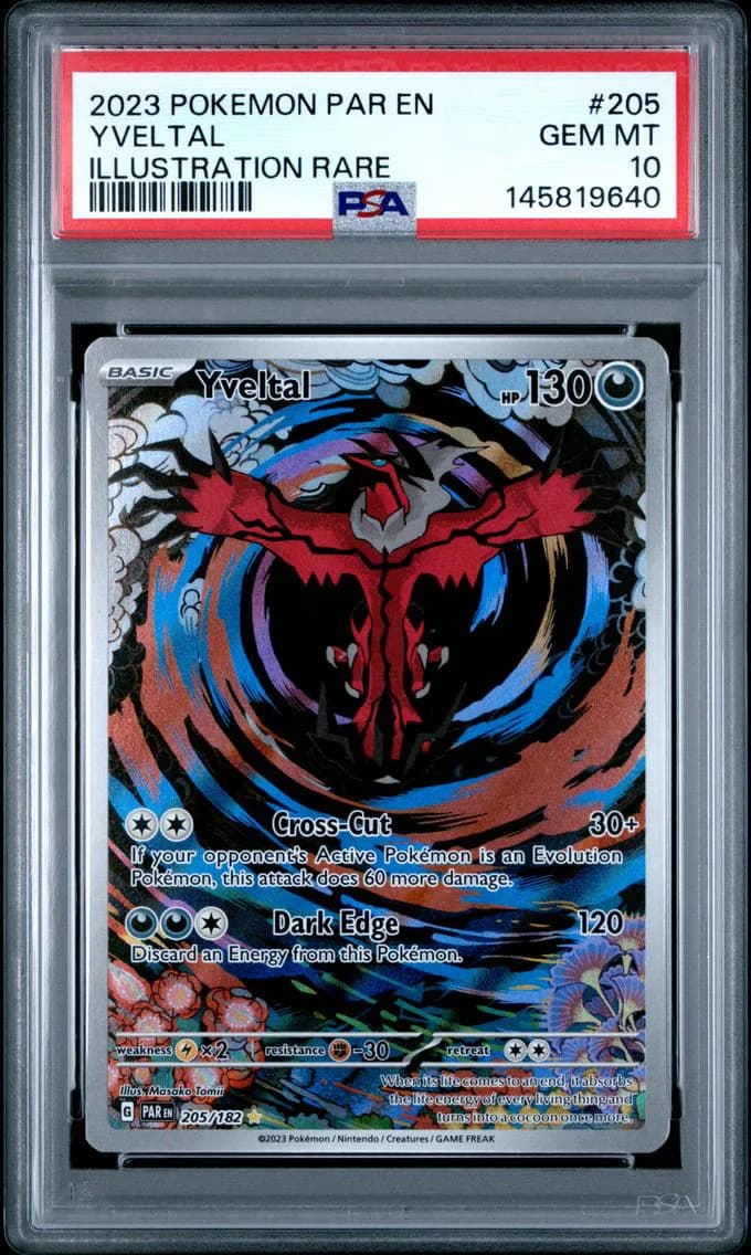 Yveltal, Paradox Rift, PSA 10