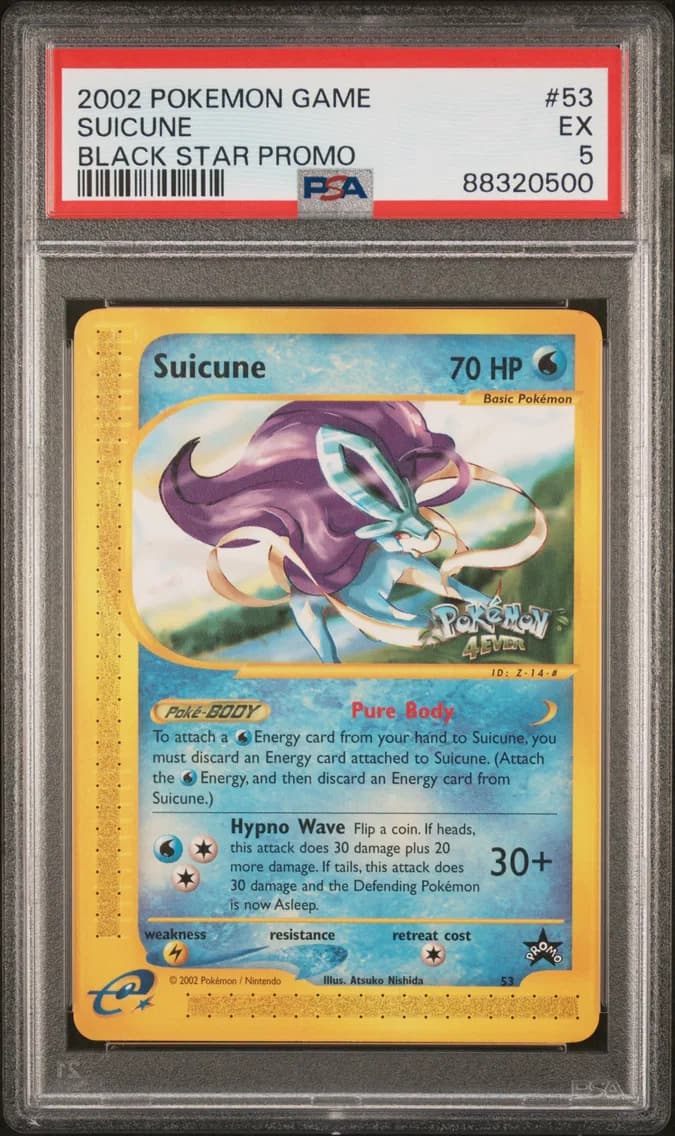 Suicune, Game Promo, PSA 5