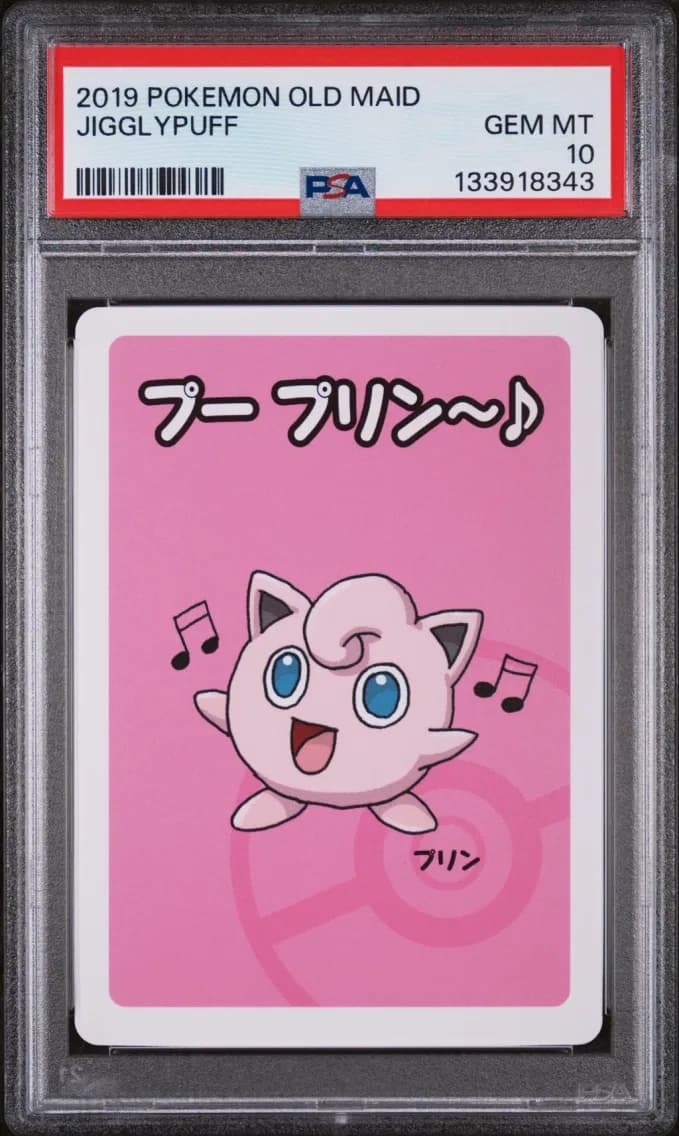 Jigglypuff, Old Maid, PSA 10