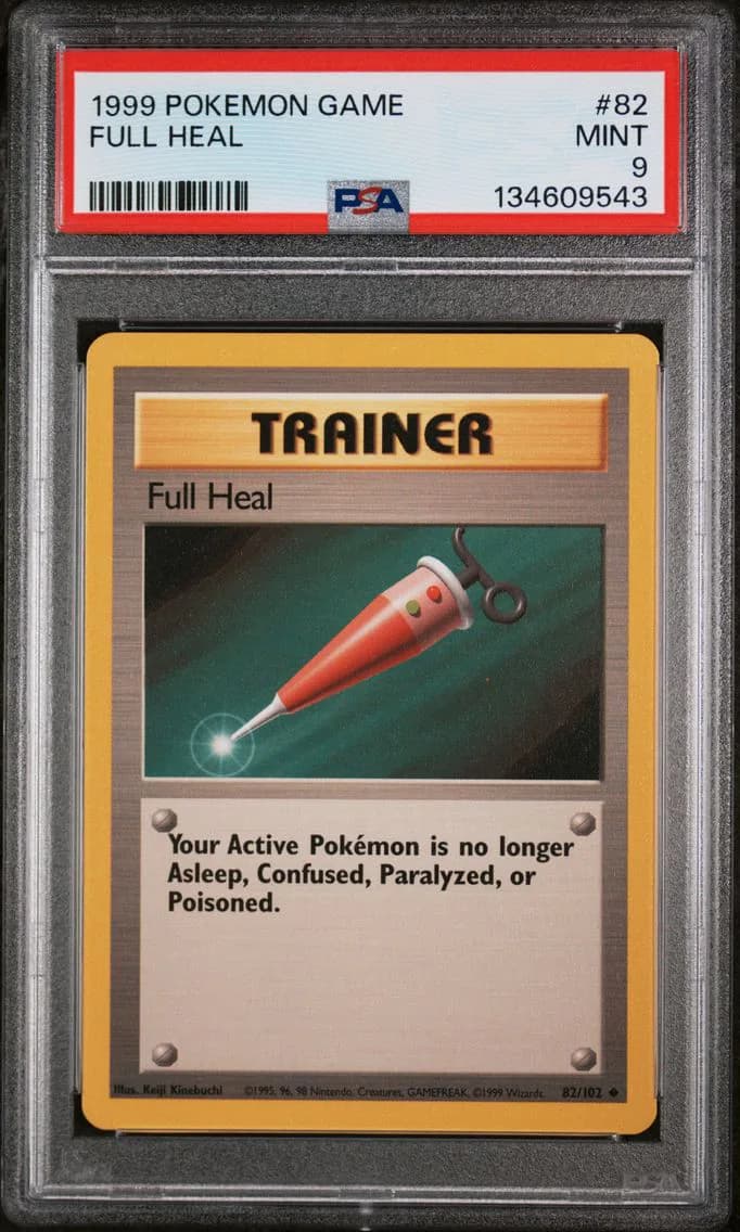 Full Heal, Game, PSA 9