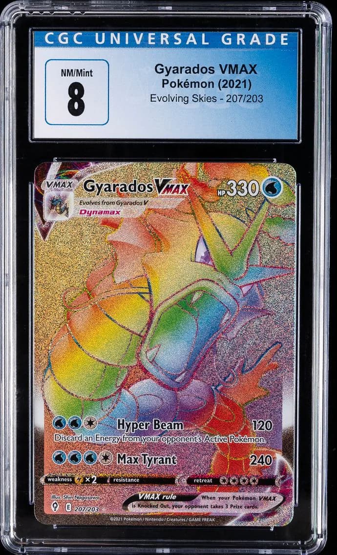 Gyarados VMAX, Evolving Skies, CGC 8