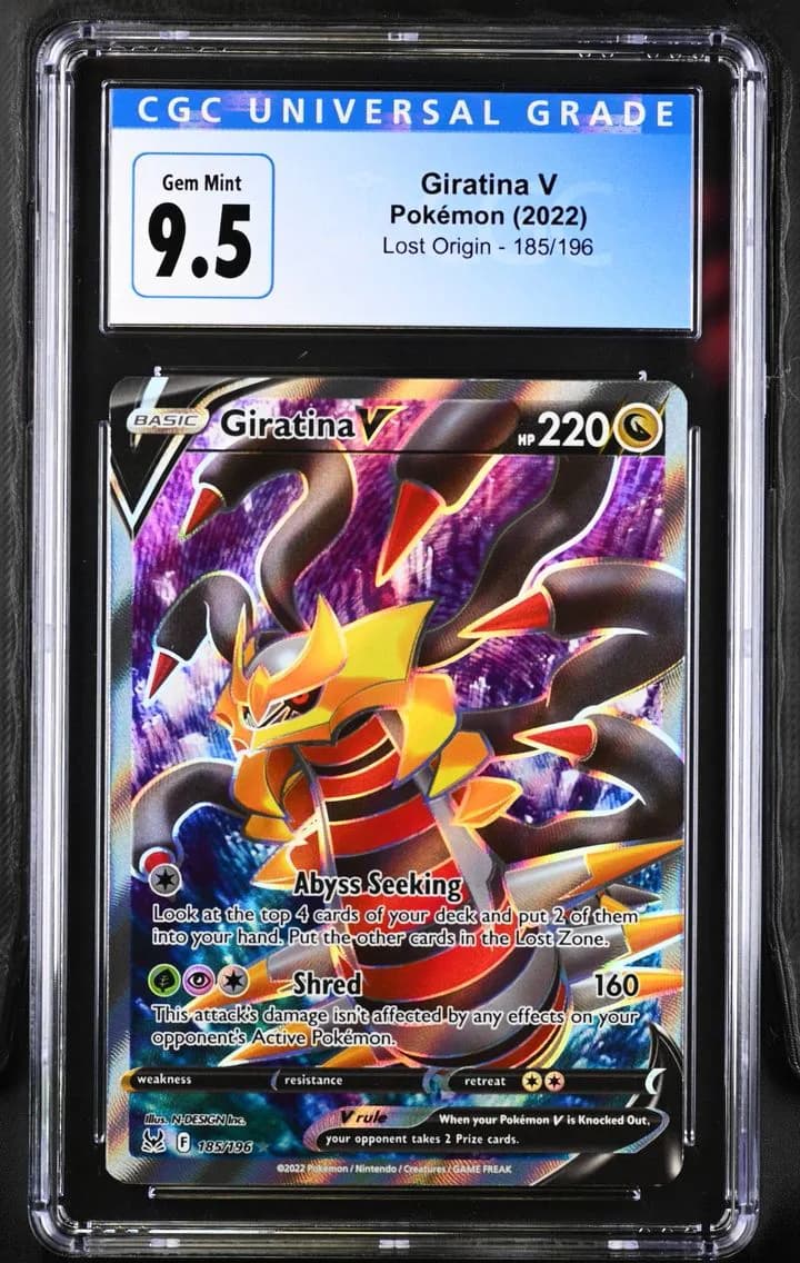 Giratina V, Lost Origin, CGC 10