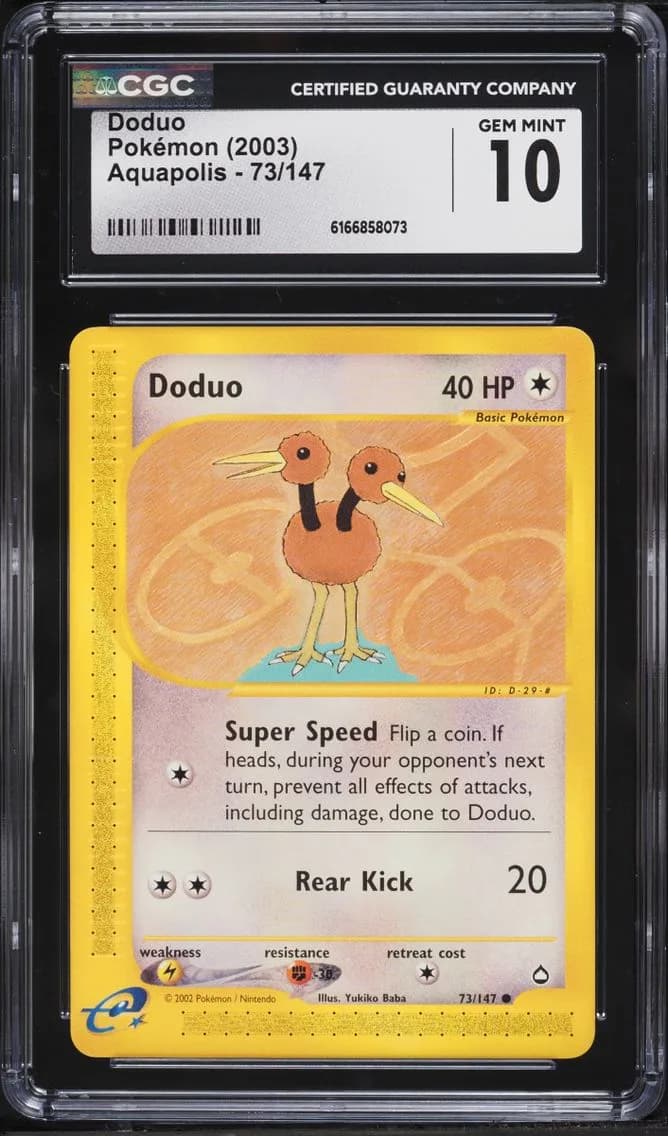 Doduo, Aquapolis, CGC 10