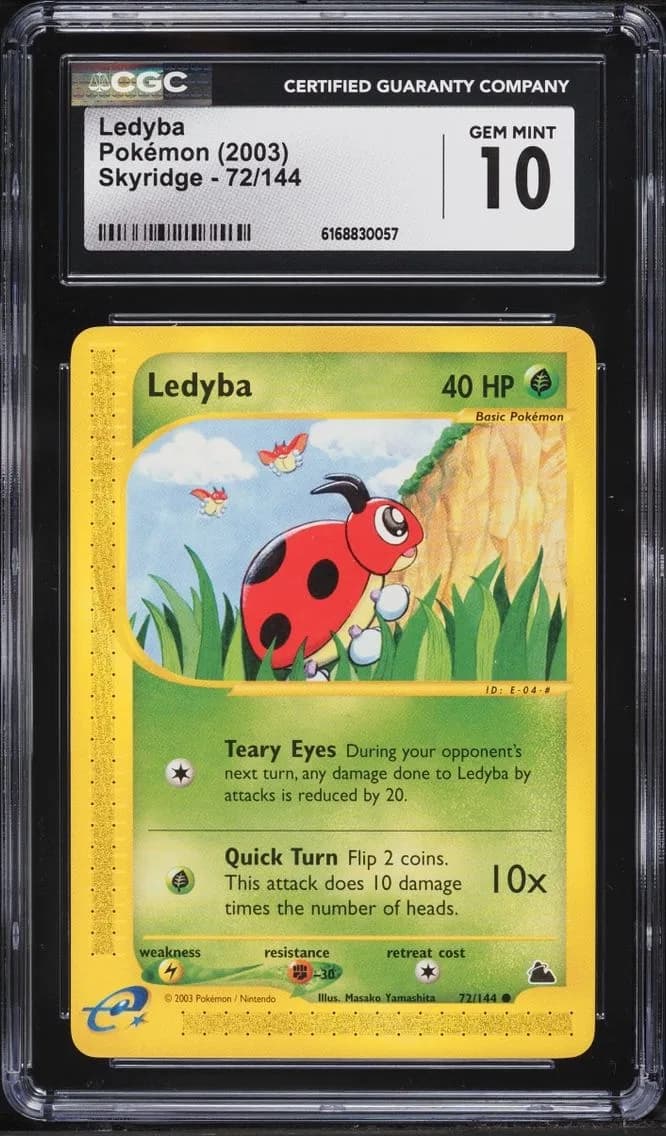 Ledyba, Skyridge, CGC 10