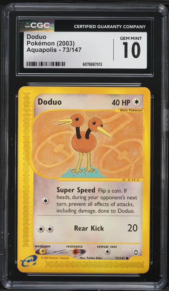 Doduo, Aquapolis, CGC 8.5