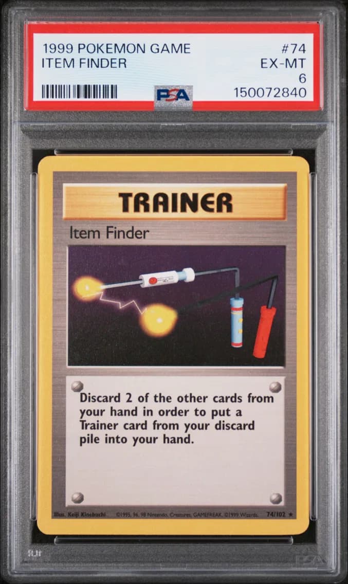 Item Finder, Game, PSA 6