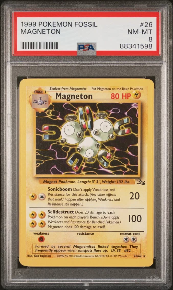 Magneton, Fossil, PSA 8