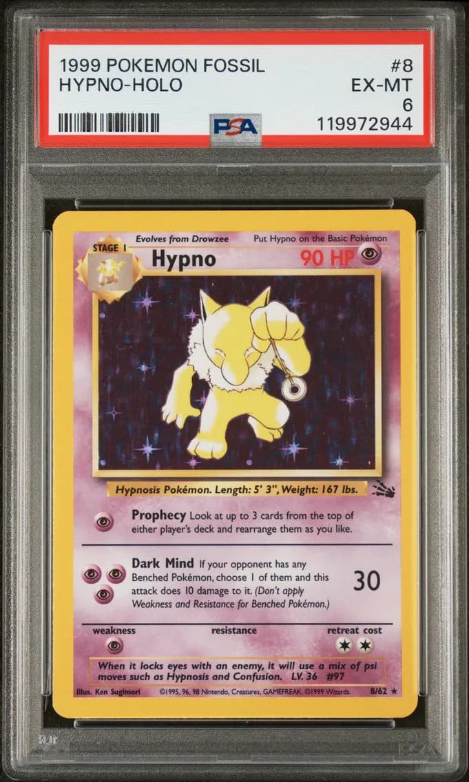 Hypno-Holo, Fossil, PSA 6