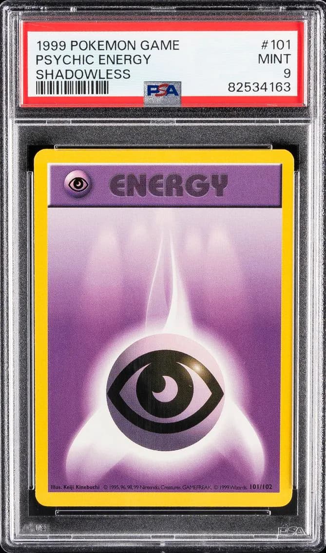 Psychic Energy Shadowless, Game, PSA 9