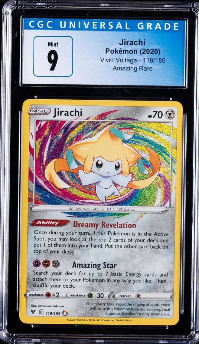 Jirachi, Vivid Voltage, CGC 9