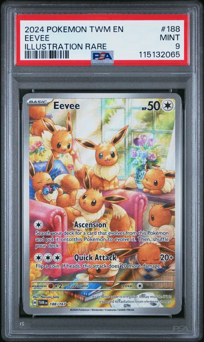 Eevee, Twilight Masquerade, PSA 9