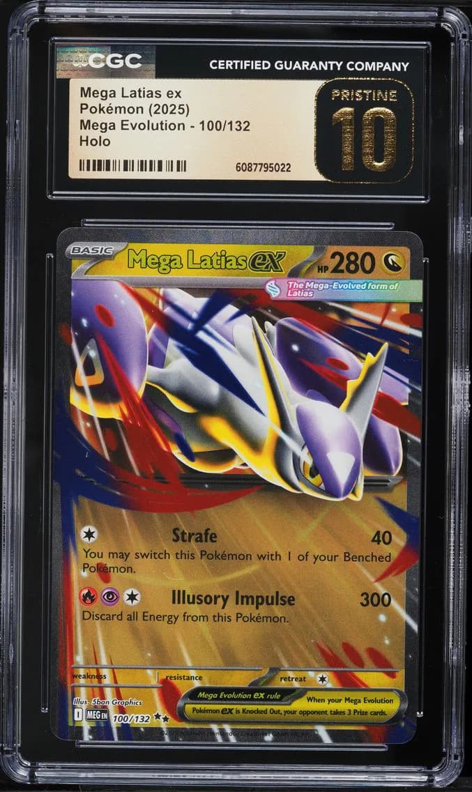Mega Latias ex, Pokémon Mega Evolution, CGC 10