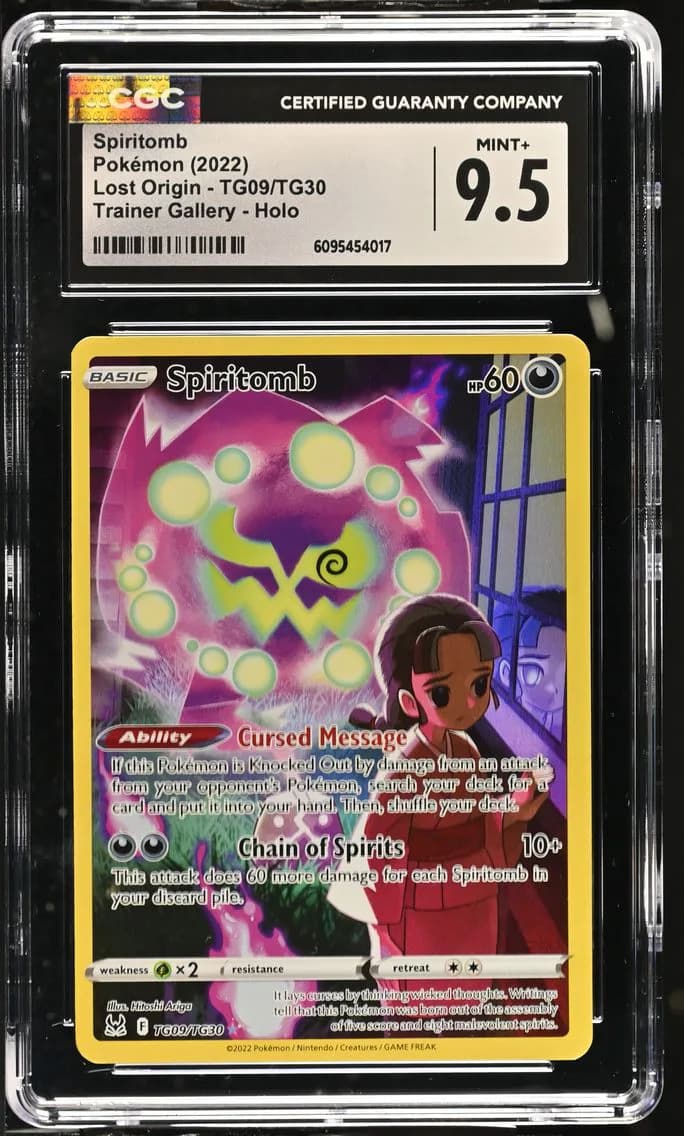 Spiritomb, Lost Origin, CGC 9.5