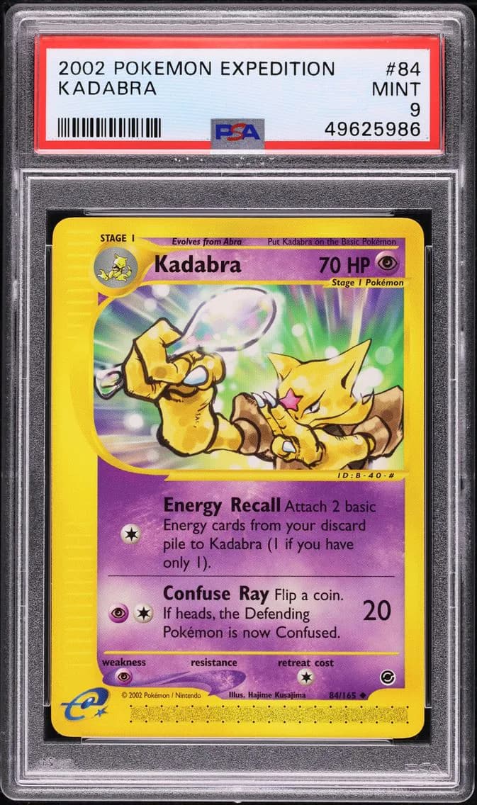 Expedition Kadabra, Expedition, PSA 9