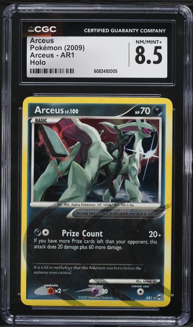 Arceus, Arceus, CGC 8.5