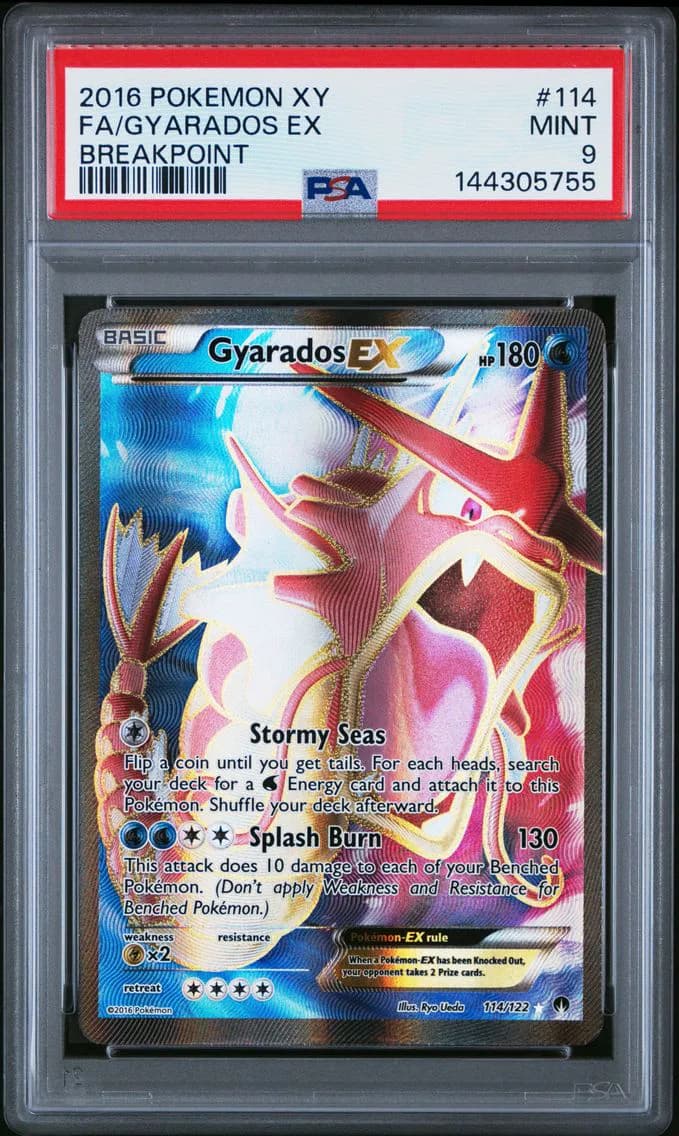 Gyarados EX, XY Breakpoint, PSA 9