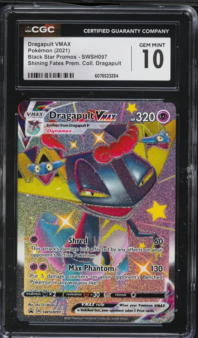 Dragapult VMAX, Black Star Promos - Sword & Shield, CGC 10