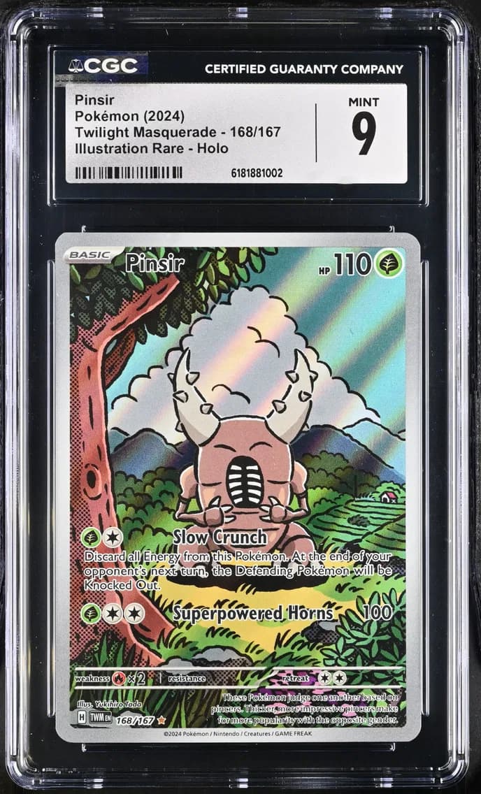 Pinsir, Twilight Masquerade, CGC 9