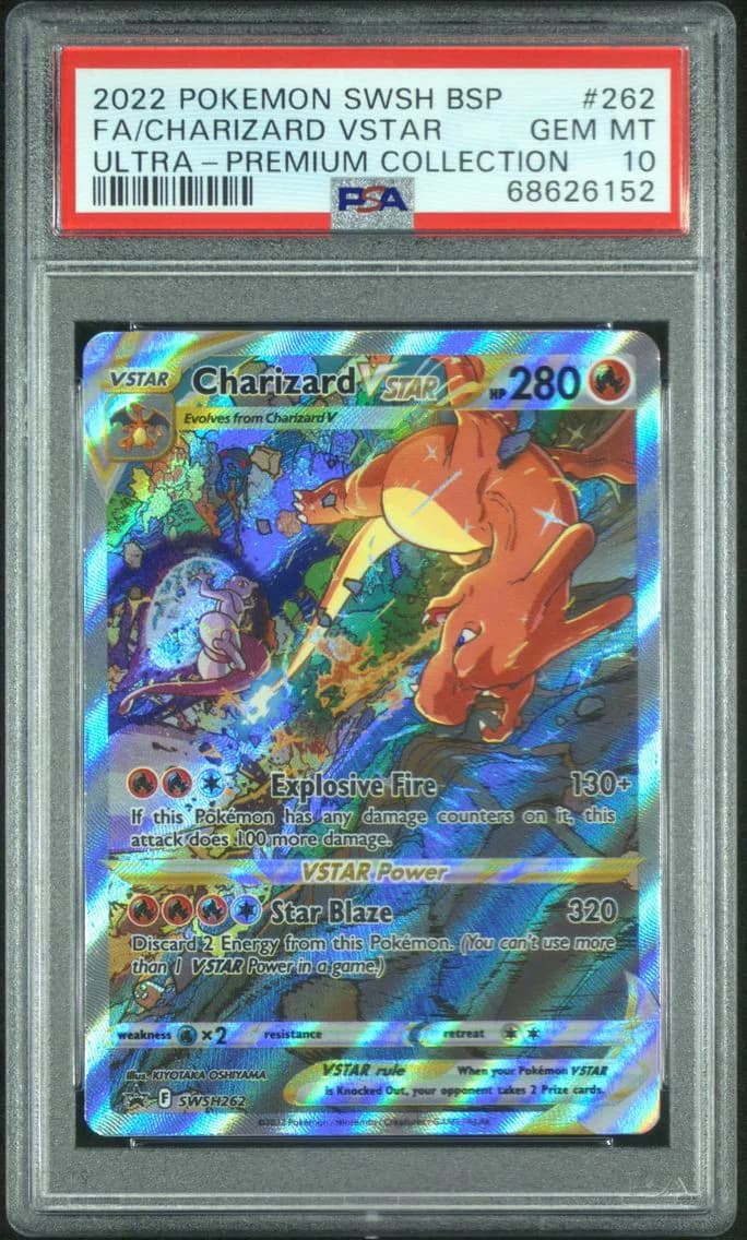 Charizard VSTAR, Swsh Black Star Promo, PSA 10