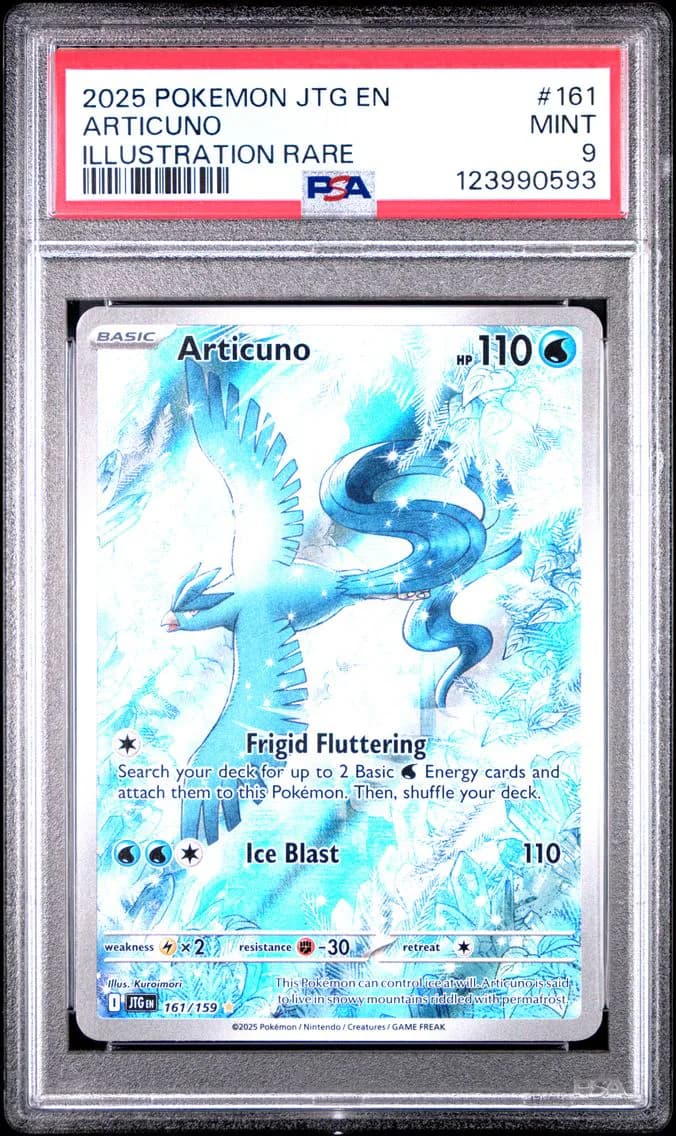 Articuno, Journey Together, PSA 9