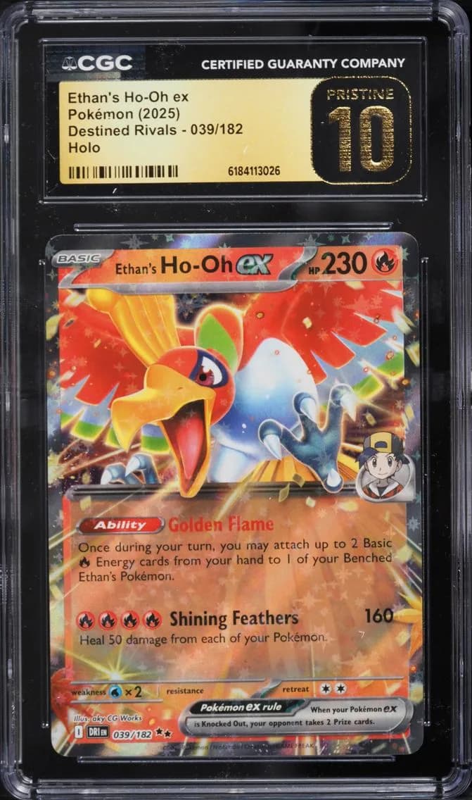 Ho-Oh EX, Destined Rivals, CGC 10