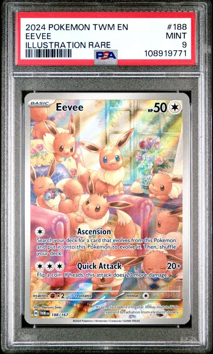 Eevee, Twilight Masquerade, PSA 9