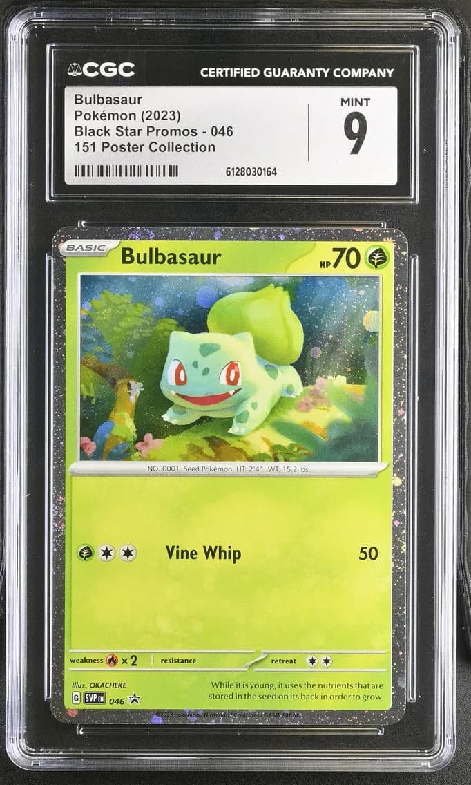 Bulbasaur, Black Star Promos - Scarlet & Violet SVP EN, CGC 9