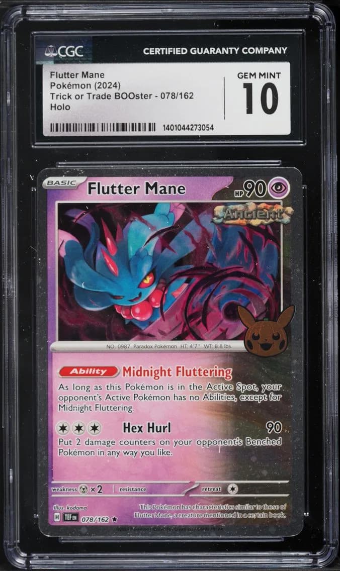 Flutter Mane, Trick or Trade BOOster (2024), CGC 10