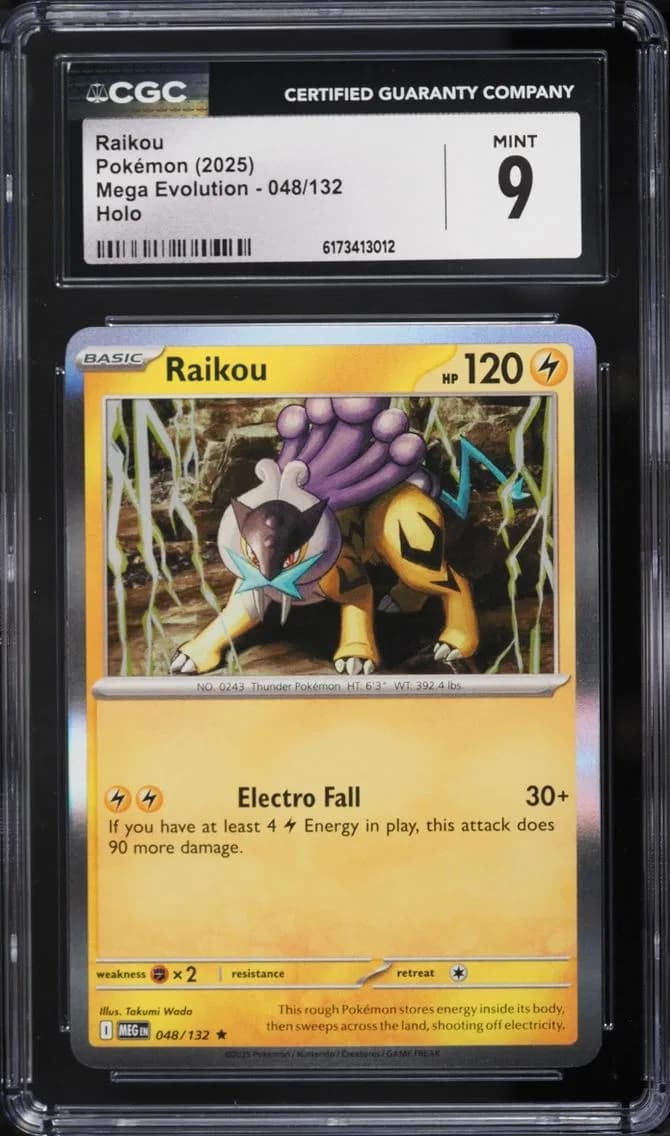 Raikou, Mega Evolution, CGC 9