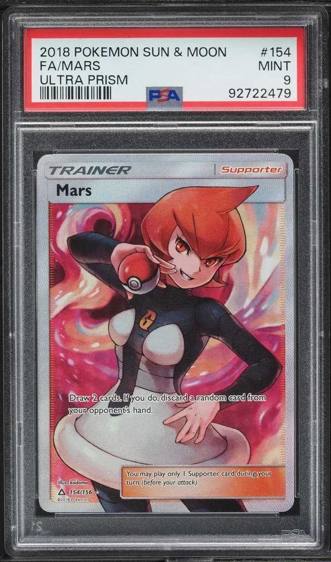 Mars, Sun & Moon Ultra Prism, PSA 9