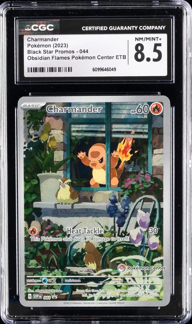 Charmander, Black Star Promos - Scarlet & Violet SVPEN, CGC 8.5