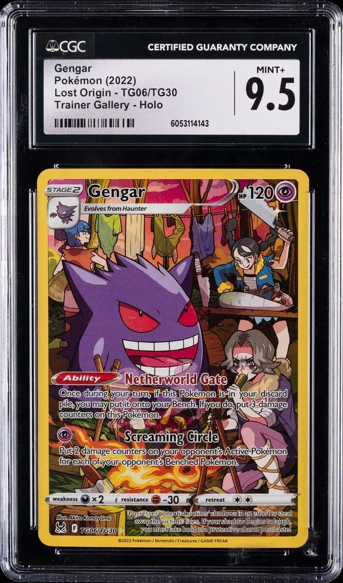 Gengar, Lost Origin, CGC 9.5