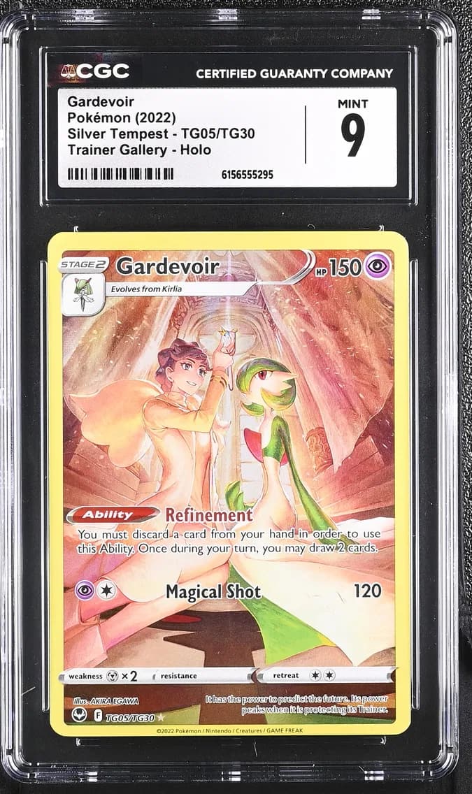 Gardevoir, Silver Tempest, CGC 9