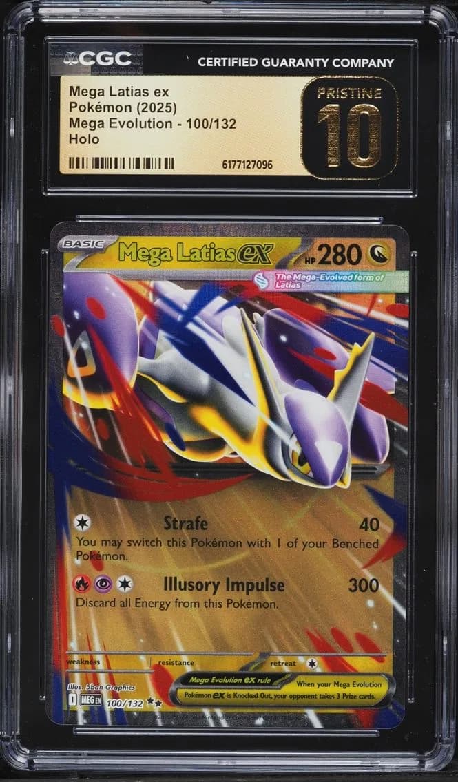 Mega Latias Ex, Mega Evolution, CGC 10