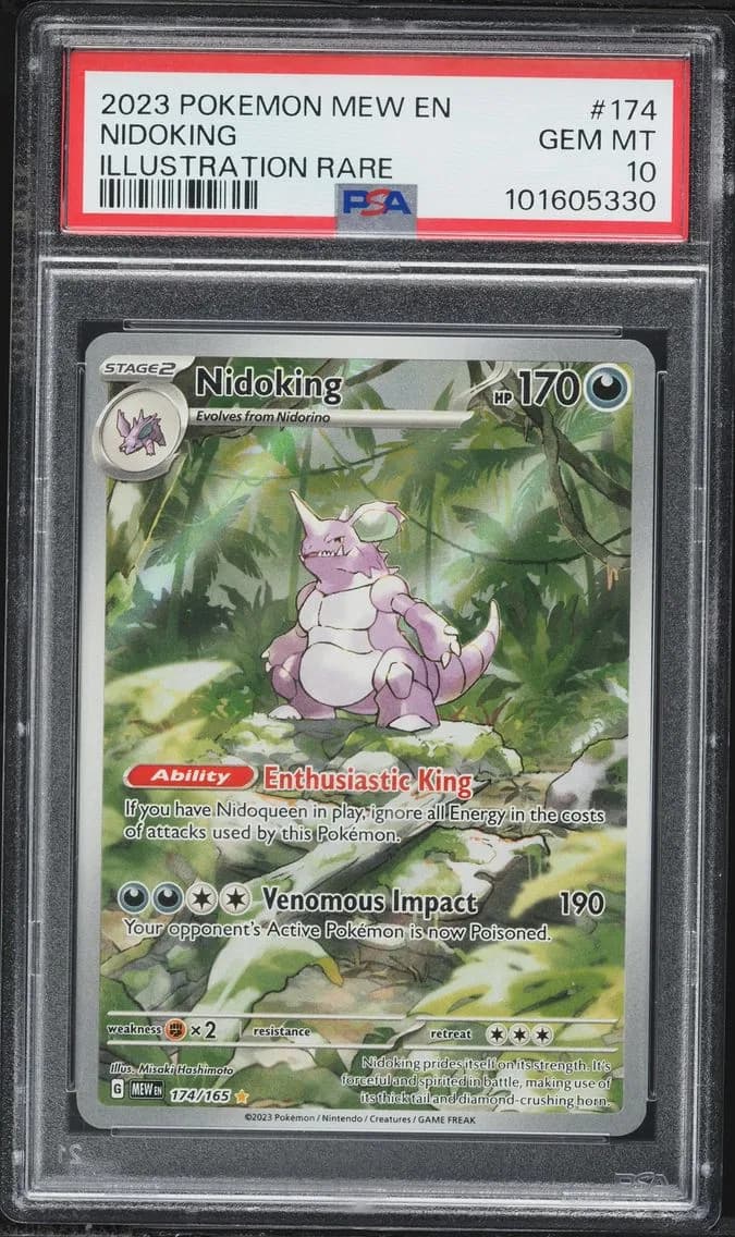 Nidoking, 151, PSA 10