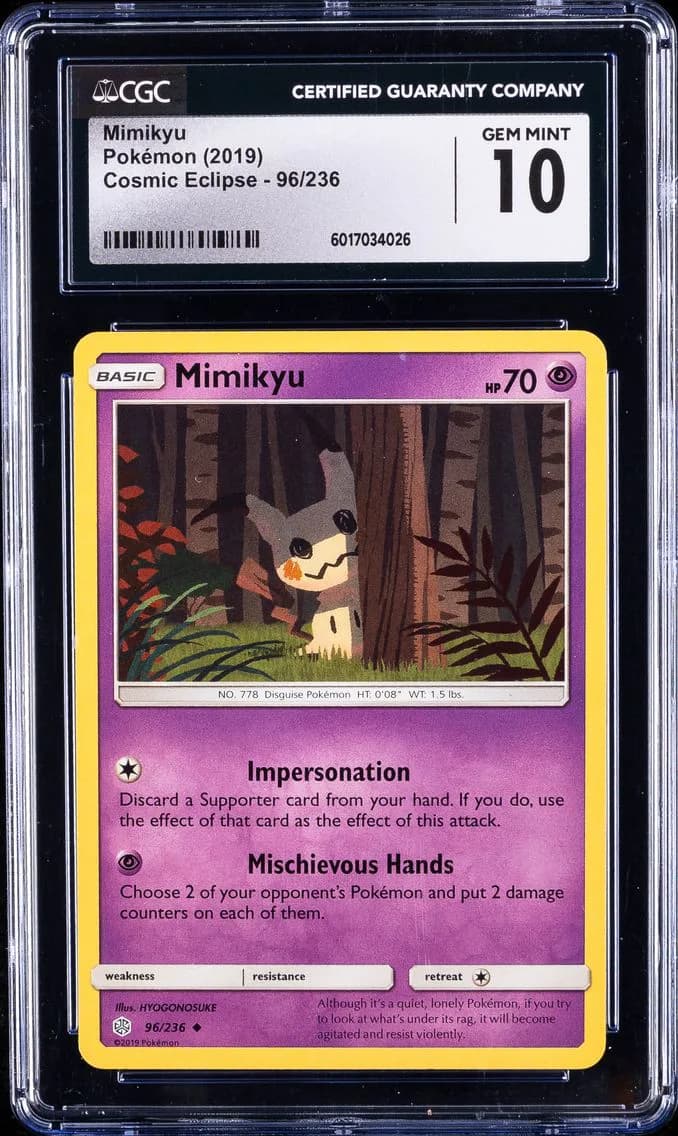 Mimikyu, Cosmic Eclipse, CGC 10