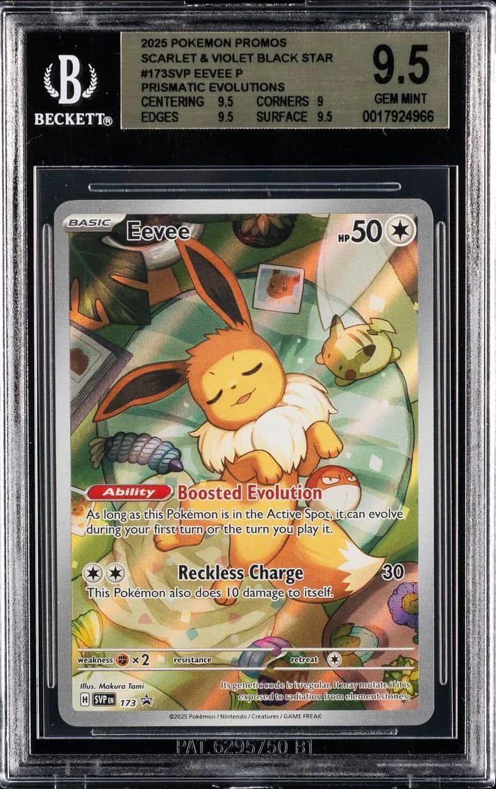 Eevee, TCG Scarlet & Violet Black Star Promos, BGS 9.5
