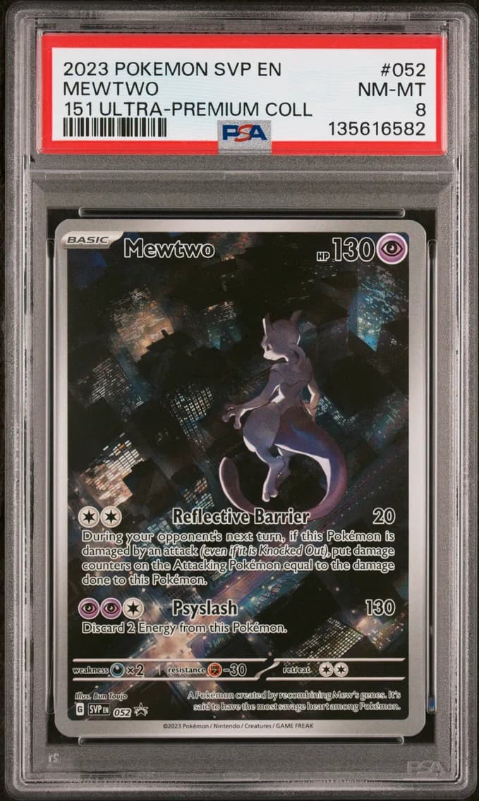 Mewtwo, SV Black Star Promo, PSA 8
