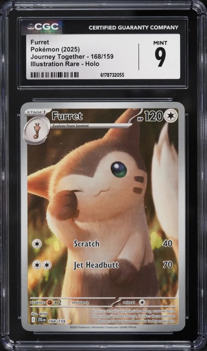 Furret, Journey Together, CGC 9