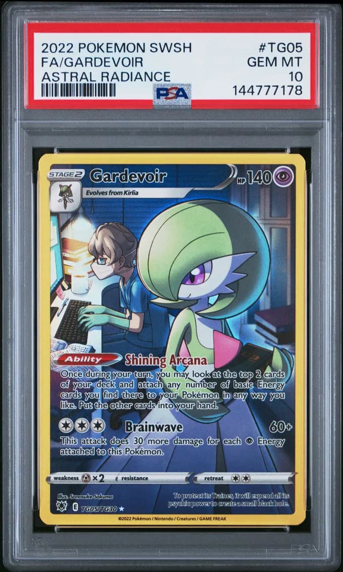 Gardevoir, Sword & Shield Astral Radiance, PSA 10