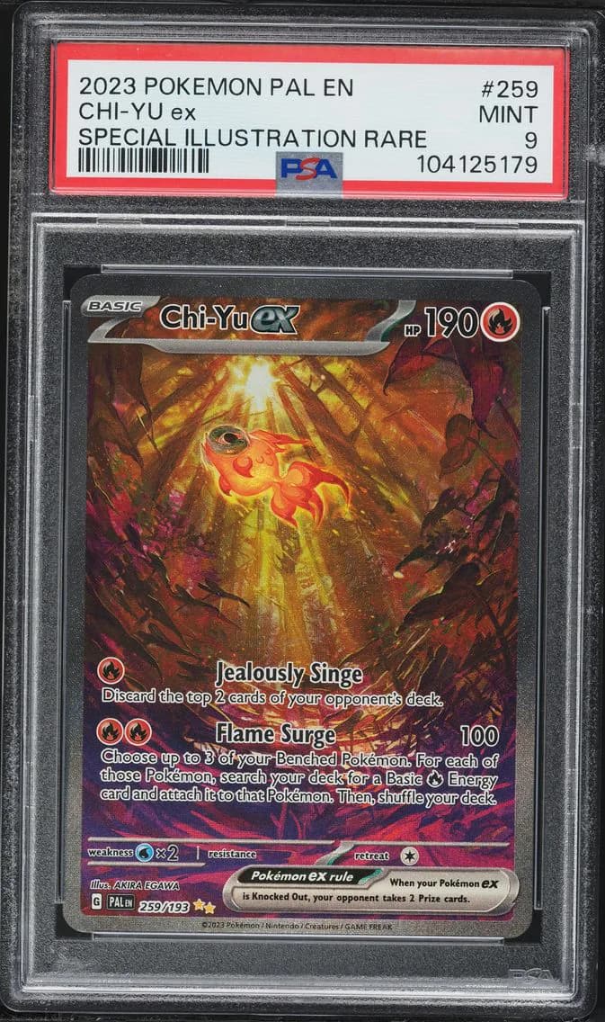 Chi-YU EX, Paldea Evolved, PSA 9