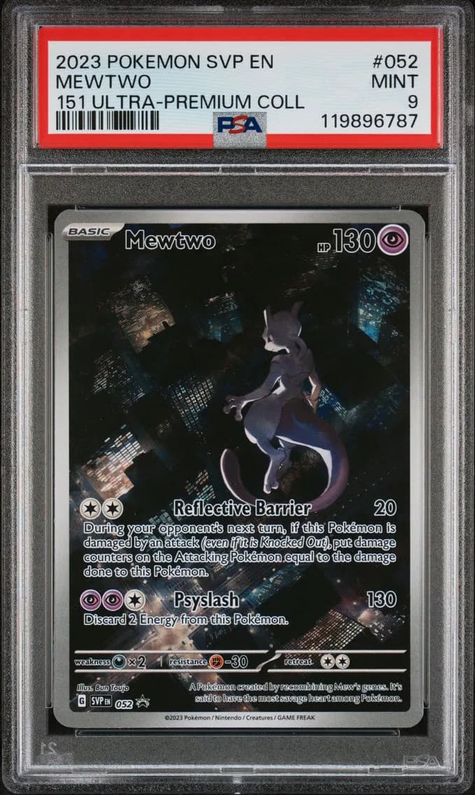 Mewtwo, SV Black Star Promo, PSA 9