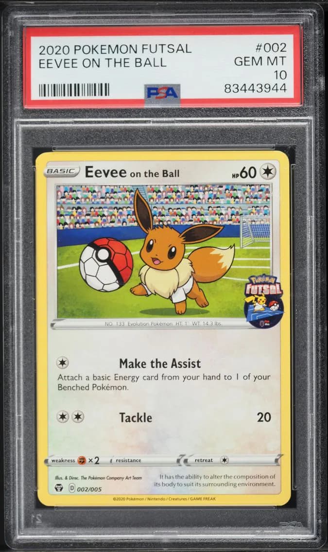 Eevee on the Ball, Futsal, PSA 10