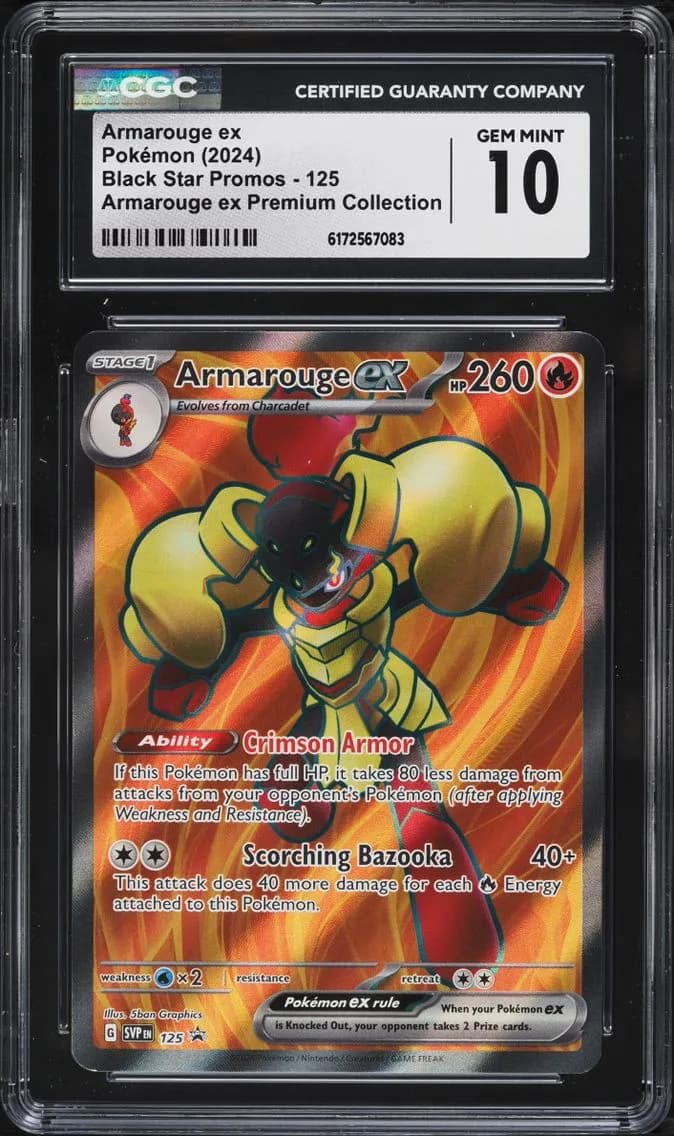 Armarouge ex, Black Star Promos - Scarlet & Violet SVP EN, CGC 10