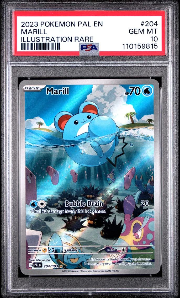 Marill, Paldea Evolved, PSA 10