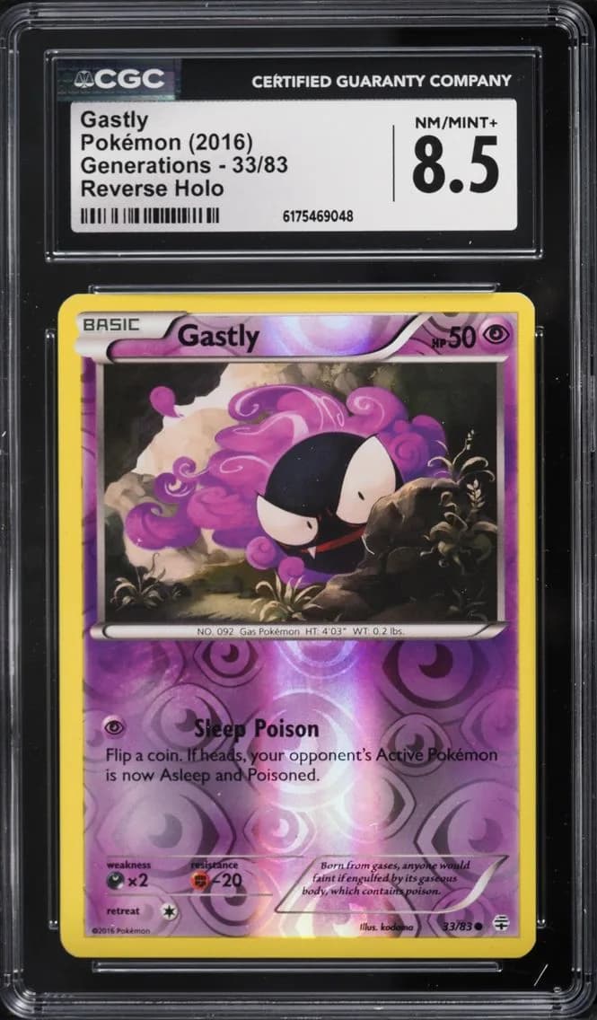 Gastly, Generations, CGC 8.5